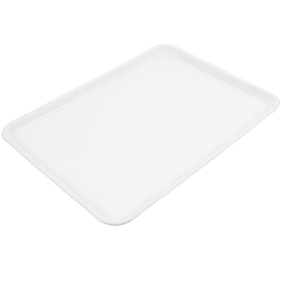 FELTECHELECTR Party Serving Trays Serving Tray White Plastic 1Set