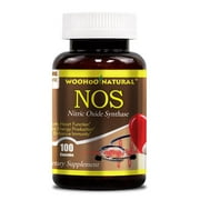 Natural Nitric Oxide Synthanse NOS, Heart Health - 100 Capsules
