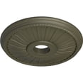 thumbnail image 3 of Ekena Millwork 20 1/8"OD x 3 7/8"ID x 1 7/8"P Berkshire Ceiling Medallion (Fits Canopies up to 6 3/8"), Hand-Painted Witch Hazel, 3 of 7