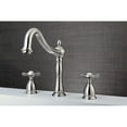 thumbnail image 3 of Kingston Brass KS1348BEX Essex Two-Handle Deck Mount Roman Tub Faucet, Brushed Nickel, 3 of 6
