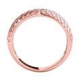 thumbnail image 3 of AoneJewelry 1/2 Carat Diamond Wedding Band Finished With 14K Solid Rose Gold, 3 of 5