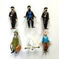 thumbnail image 1 of Hweilai 6pcs Children's Tintin Adventures Captain Haddock Vivid Figure Toy Gift Set, 1 of 5