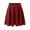Red, variant on VUPSGEZ Clearance Womens Classic Daily Elegant Casual Mini Skirt Elastic Waist Skirt (Red,L)