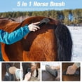 thumbnail image 4 of Brosse Multifonctionnelle pour Chevaux Animaux Masseur Cheveux Outil de Massage Cheval Clea, 4 of 5