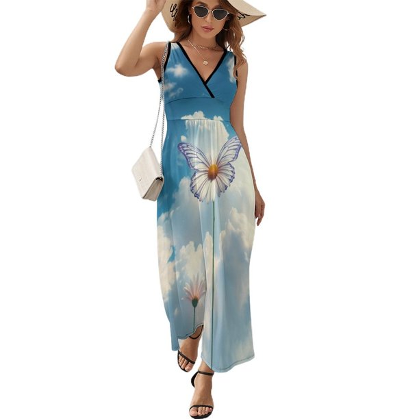 Vestido De Noche De Lujo Sin Mangas Para Mujer, Daisy Vestido De Fiesta