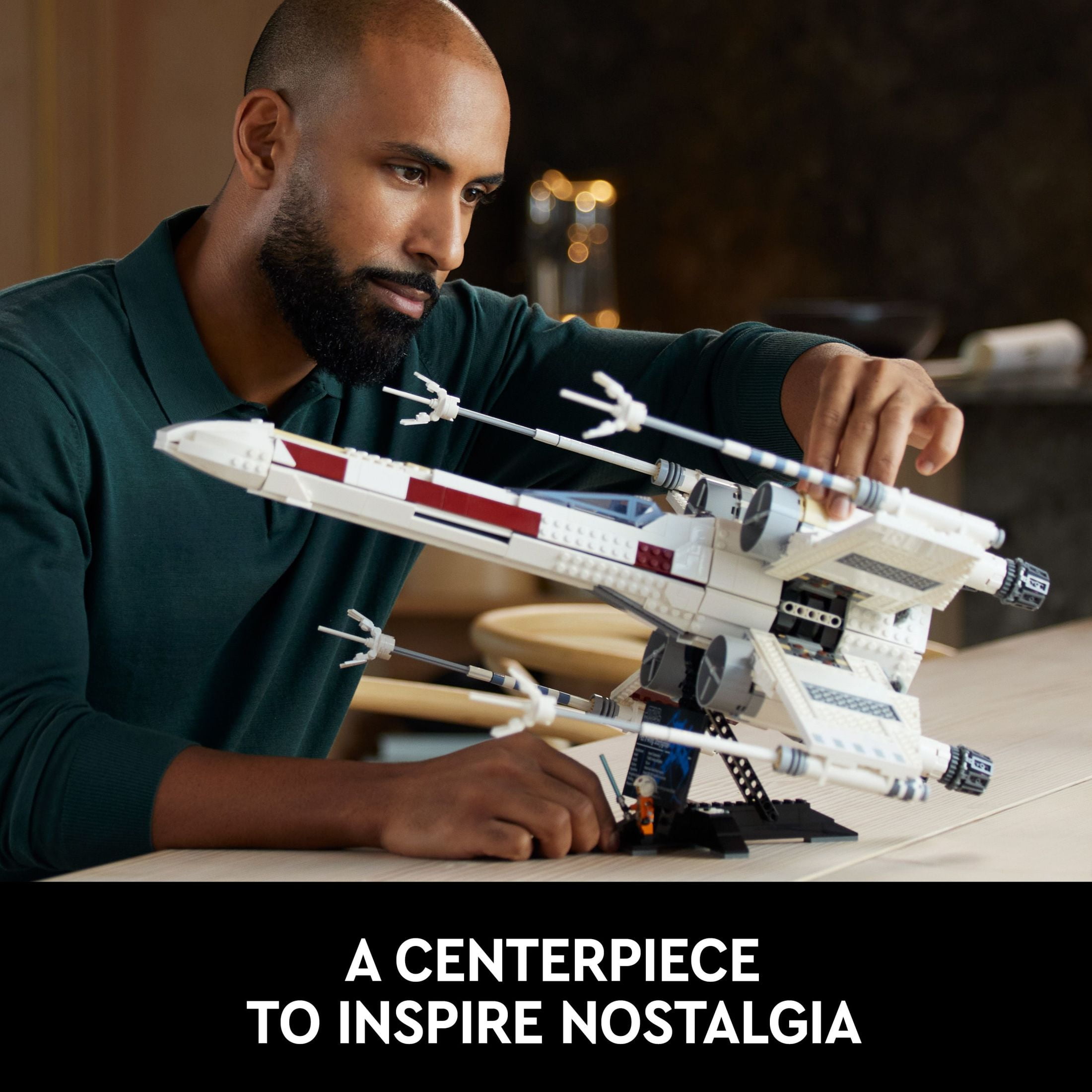 LEGO Star Wars Ultimate Collector Series X-Wing Starfighter Building Set for Adults, Star Wars Collectible for Build and Display with Luke Skywalker LEGO Star Wars Ultimate Collector Series X-Wing Starfighter Building Set for Adults, Star Wars Collectible for Build and Display with Luke Skywalker