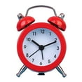 thumbnail image 2 of Bgsha Classic Double Bell Alarm Clock Quartz Movement Bedside Nighttime Analog Clock, 2 of 6
