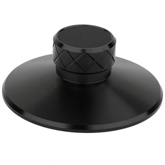 ckepdyeh Vinyl Turntable Weight Metal Disc Stabilizer Vibration Reducer Record Clamp Turntables Black