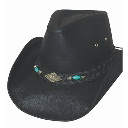Bullhide Hats 4048Bl Down Under Collection Royston Small Black Cowboy Hat