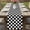 Black White, variant on Table Runner 72 Inches Long for Kitchen Dining, Black White Plaid Dresser Scarf Farmhouse, Dining Table Decorations for Wedding/Parties, Farmhouse Modern Minimalist Geometric 14 x 72 In
