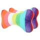 thumbnail image 3 of 2 piezas de juguete de peluche para perro con sonido chirriante, juguete de dentición para cachorro de dibujos animados, juguete de hueso de peluche para masticar para perro., 3 of 6