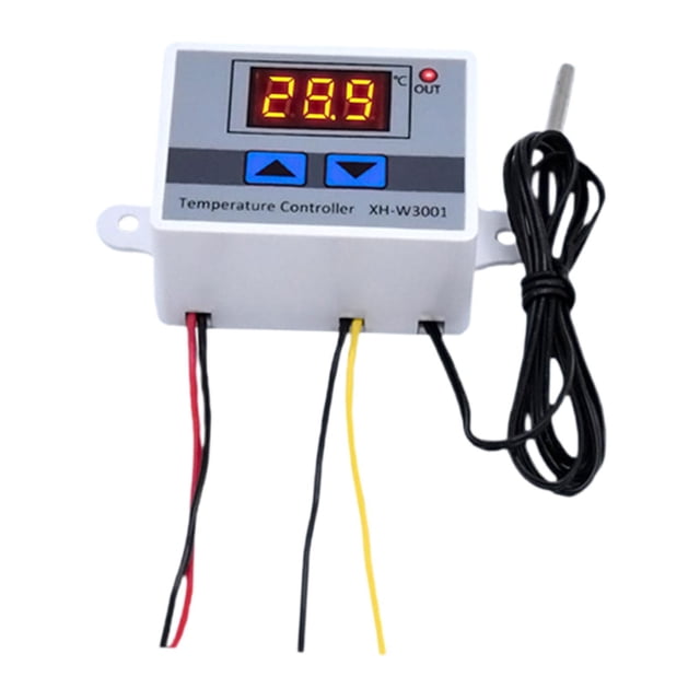 Controlador de temperatura digital Strade Fareast Limited pantalla digital Con Cabezal sondeado de alta Precisión 110 220v