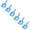Light Blue, variant on Cat Litter Scoop, 6-Pack Deep Shovel for Fast Sifting, Pet Waste Scooper with Handle for Dog Pooper, Plastic Cleaning tool for Kitty Litter Box, Easy Clean