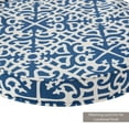 thumbnail image 4 of Greendale Home Fashions 18" x 18" Indigo Round Outdoor Chair Pad (Set of 2), 4 of 7