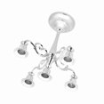 thumbnail image 1 of Candelabro De Metal Vintage, Centro De Mesa De 5 Brazos Con Acabado Pulido Y Brazos Curvos Para Decoración De Mesa De Boda, Fiesta, Hogar, 1 of 7
