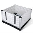 thumbnail image 2 of EZwhelp Boîte de Mise Bas pour Petit Chien avec Rails, 28 Pouces x 28 Pouces, Gris, 2 of 9