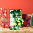 thumbnail image 5 of KelaJuan Christmas Socks, Soft Warm Elastic Cartoon Snowman Santa Claus Printed Casual Socks Holiday Socks Gift, 5 of 6