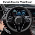 thumbnail image 3 of 2Pcs Steering Wheel Covers - Wear-Resistant Non-Slip Comfortable Grip Ergonomic Design Universal Fit Steering Wheel Protector Car Accessory, 3 of 8
