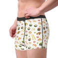 thumbnail image 2 of Pofeuu Sushi and Rolls Print Men’s Boxer Briefs, Moisture-Wicking Underwear, Regular,Trunk-Large, 2 of 5
