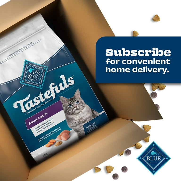 Blue buffalo healthy aging cat food deals