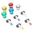 thumbnail image 2 of 5X 32mm Arcade LED Lights Push Button, 12V LED Illuminated Push Button Switch, DIY Arcade Machine Push Buttons And Light Switch For Arcade Machine Video Games Console, 2 of 8
