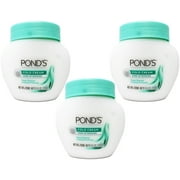 POND'S Cold Cream, Skin Care Facial Cleanser for All Skin Types, Deep Moisturizing Face Wash & Make -Up Remover, 9.5 oz - 3 Pack
