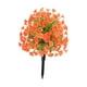 thumbnail image 3 of Flores artificiales Decoración del jardín topiario Vigidor de bricolaje Decedente de decoración de bodas Plantas con estaca para un regalo de paisaje Naranja, 3 of 8