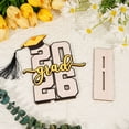 thumbnail image 5 of Decorr 2026 Graduation Decor, 8×6" 3D Blue Wooden Grad Table Centerpiece with Grad Cap, Graduation Party Decorations 2026 & Grad Gift for Him Her, 5 of 8