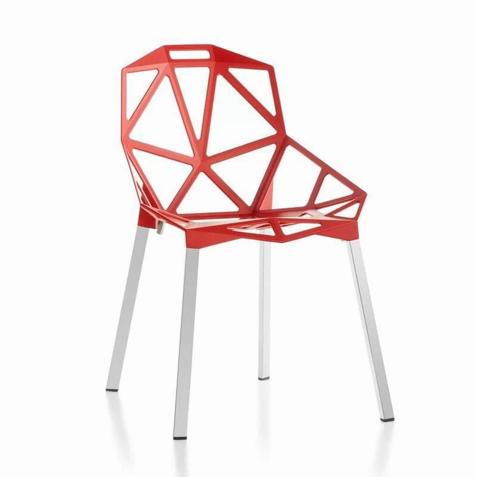 Chaise Web en rouge