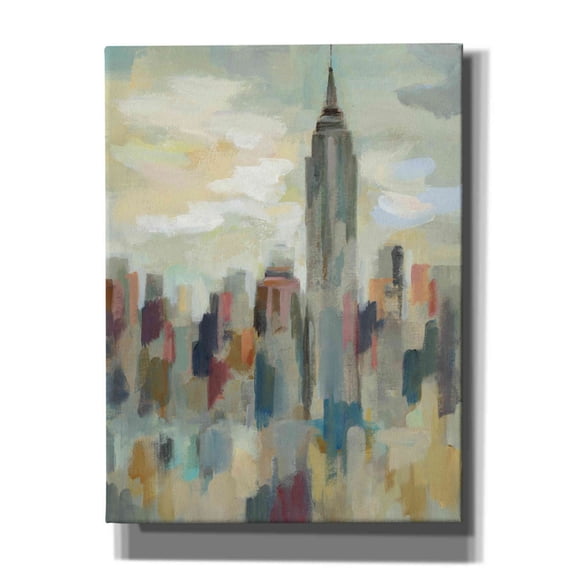 Epic Graffiti 'New York Impression' by Silvia Vassileva, Canvas Wall Art, 12"x16"