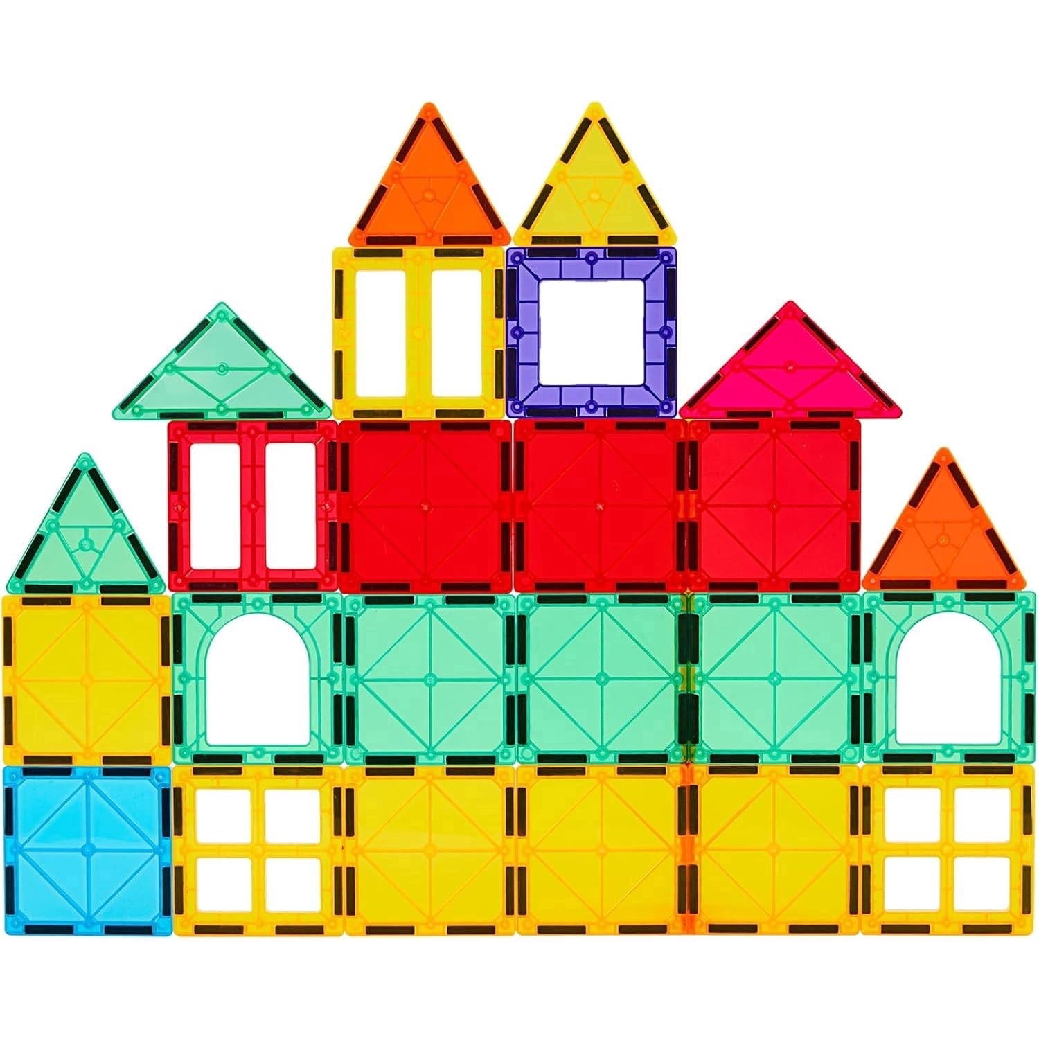 Annexfun Magnetic Blocks 100PCS Magnetic Building Set for Kids Annexfun Magnetic Blocks 100PCS Magnetic Building Set for Kids