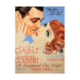 thumbnail image 1 of Pop Culture Graphics MOV257863 It Happened One Night Movie Poster, 11 x 17, 1 of 1