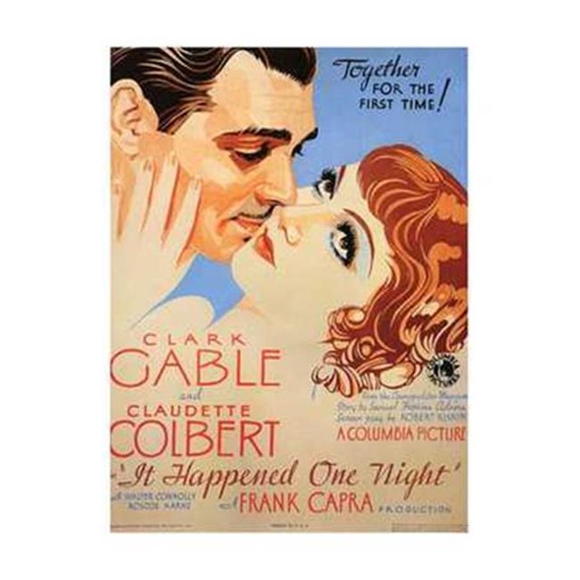 Pop Culture Graphics MOV257863 It Happened One Night Movie Poster, 11 x 17