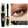 thumbnail image 3 of BEUKING Black Mascara for Eyelashes, 5D Silk Fiber Lash, Waterproof Long Lasting Eye Lash Colored Mascara Smudge-Proof Washable Volume Lengthening Mascara, Defining, Curling (#1 Black), 3 of 11