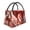 Red Leaf Flame Fox, variant on Vsdgher Red Moon Lava Print Insulated Reusable Bags with Sturdy Zipper and Handles, Foldable Totes for Hot or Cold Food Bring or Delivery