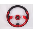 thumbnail image 1 of New World Motoring RED Steering Wheel with Adapter for RZR 570 800 900 1000, 1 of 1