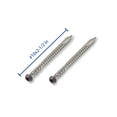 thumbnail image 3 of Tornillos YYL FASTENER de acero inoxidable #10 x 2,5 cm, marrón oscuro 75, 3 of 5