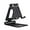 A-Black, variant on Dual Folding Cell Phone Stand, Fully Adjustable Foldable Desktop Phone Holder Cradle Dock Compatible with Phone 16 15 14 13 12 11 Pro Xs Xs Max Xr X 8, Nintendo Switch, All Phones