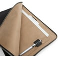 thumbnail image 4 of Leatherology Black Onyx Leatherolgy Zippered Document Holder with Interior Pocket for Tablet, 4 of 8