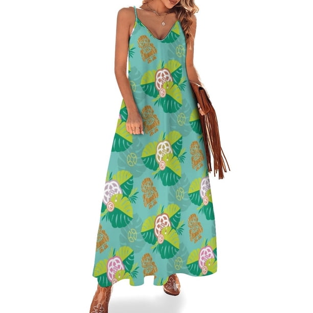 Vestido sin mangas Luau para computadora Astuter Ropa femenina vestidos de fiesta 2024