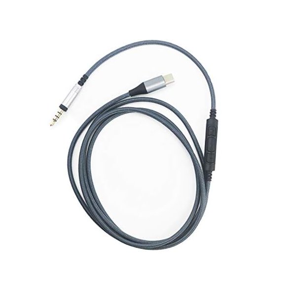 NewFantasia USB C Audio Cable Compatible with Beats Solo3, Solo Pro, Studio Pro, Studio3 Detox Mixr Executive Headphone, Remote Volume Mic Compatible with Samsung Galaxy for Oneplus Android Phone