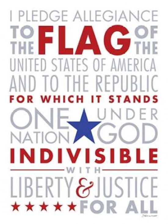 Posterazzi Pledge O