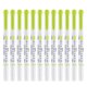 thumbnail image 3 of Rotuladores de doble punta Zebra Pen Mildliner, paquete de 12 unidades, color verde, 3 of 7