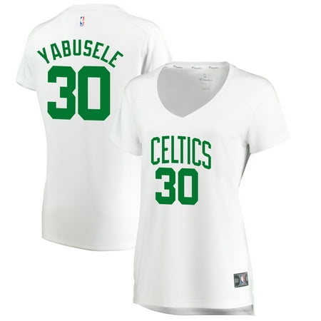 Guerschon Yabusele Boston Celtics Fanatics Branded Women's Fast Break Player Jersey - Association Edition -
