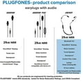 thumbnail image 5 of Plugfones Earphones Wireless Bluetooth Replaceable Tip, Black, 5 of 6