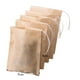 thumbnail image 2 of 100 bolsas de filtro de té vacías con cordón para té suelto fuerte Color natural_9x7cm Sunnimix Bolsitas de té vacías, 2 of 8