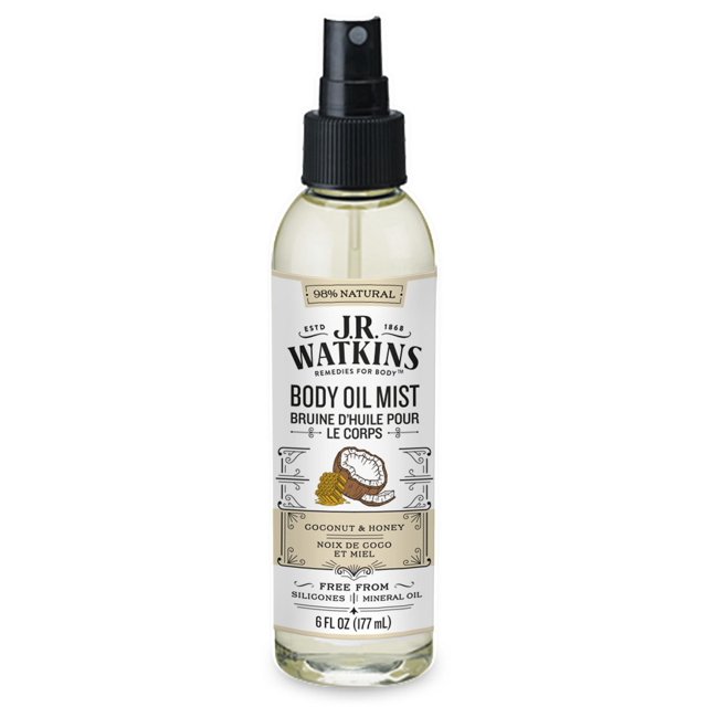 JR Watkins Coconut & Honey Body Oil Mist