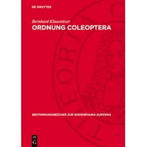 Bestimmungsbücher Zur Bodenfauna Europas Ordnung Coleoptera: (Larven), Book 10, (Hardcover)