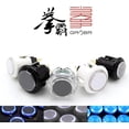 thumbnail image 2 of (8PCS 30MM clear button with blue LED) Original Qanba Illuminated Push Button 30mm Qanba Sanp In LED Buttons for Arcade Machine DIY Cabinet Machine JAMMA, 2 of 6