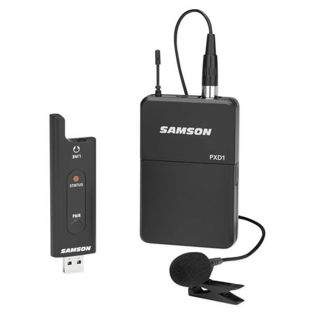UPC: 0809164220381 | SAMSON Stage XPD2 USB Digital Wireless Beltpack Microphone System w/LM8 Lavalier